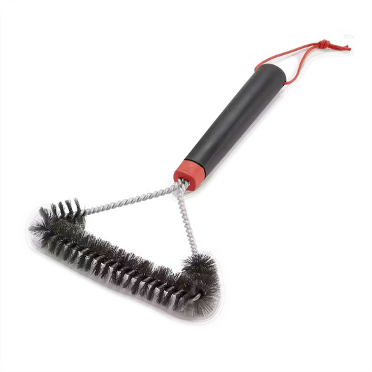 Weber 12''THREE-SIDED GRILL BRUSH WEBER