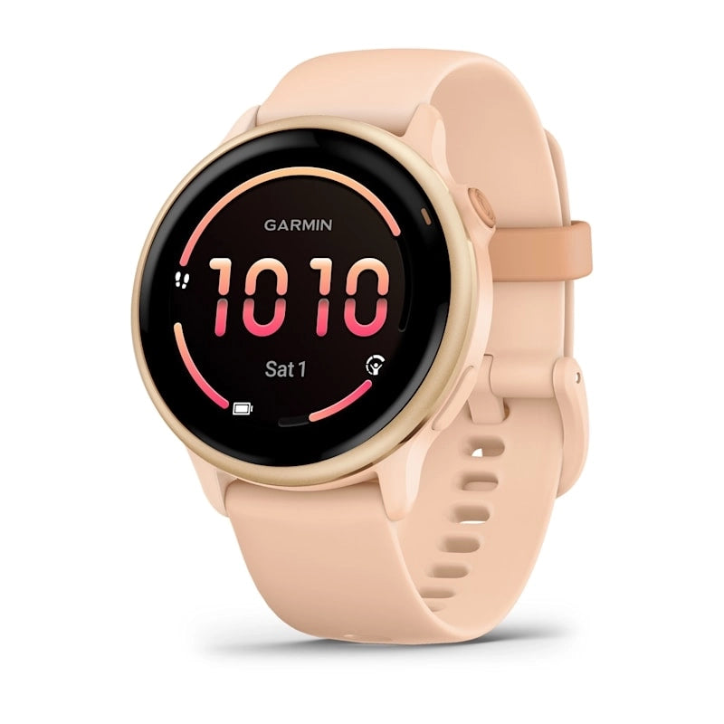Garmin vivoactive® 6 Metallic Pink Dawn with Pink Dawn Band GARMIN