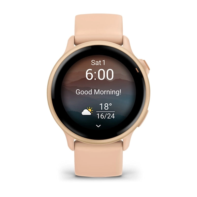 Garmin vivoactive® 6 Metallic Pink Dawn with Pink Dawn Band GARMIN