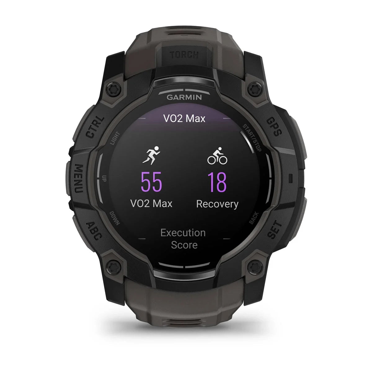 Garmin Instinct 3 – 50 mm, AMOLED Black with Charcoal Band GARMIN
