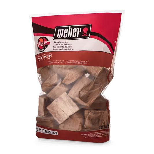 Weber Cherry Wood Chunks, 350 cu. in. WEBER