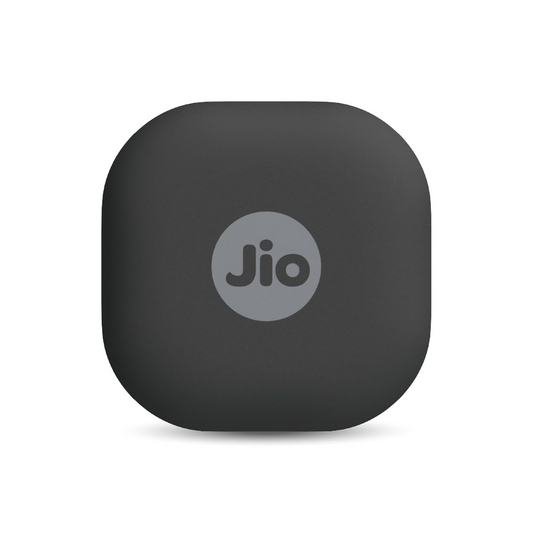 Jio JioTag Go for Android, Worldwide Item Finder, for Google Find My Device Location Smart Tracker (Black) JIO