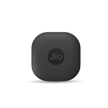 Jio JioTag Air for iPhones, Worldwide Item Finder, Works with Apple Find My Location Smart Tracker (Grey) JIO