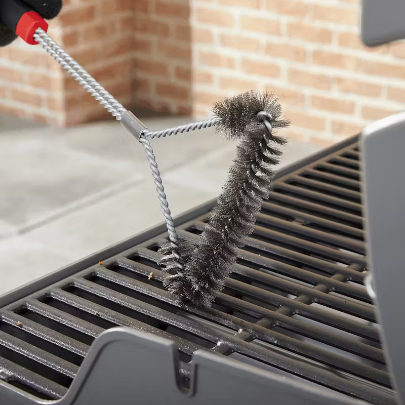 Weber 18''THREE-SIDED GRILL BRUSH WEBER