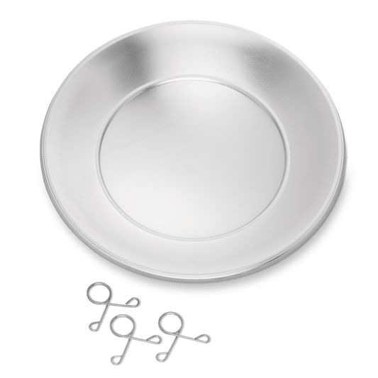 Weber ONE-TOUCH SILVER ASH CATCHER KIT Built for 22" Bar-B-Kettle WEBER