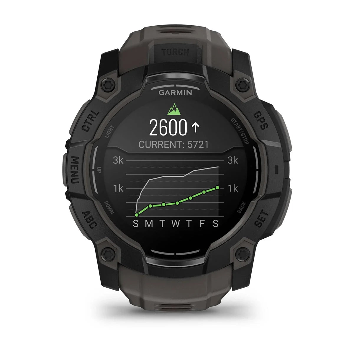 Garmin Instinct 3 – 50 mm, AMOLED Black with Charcoal Band GARMIN