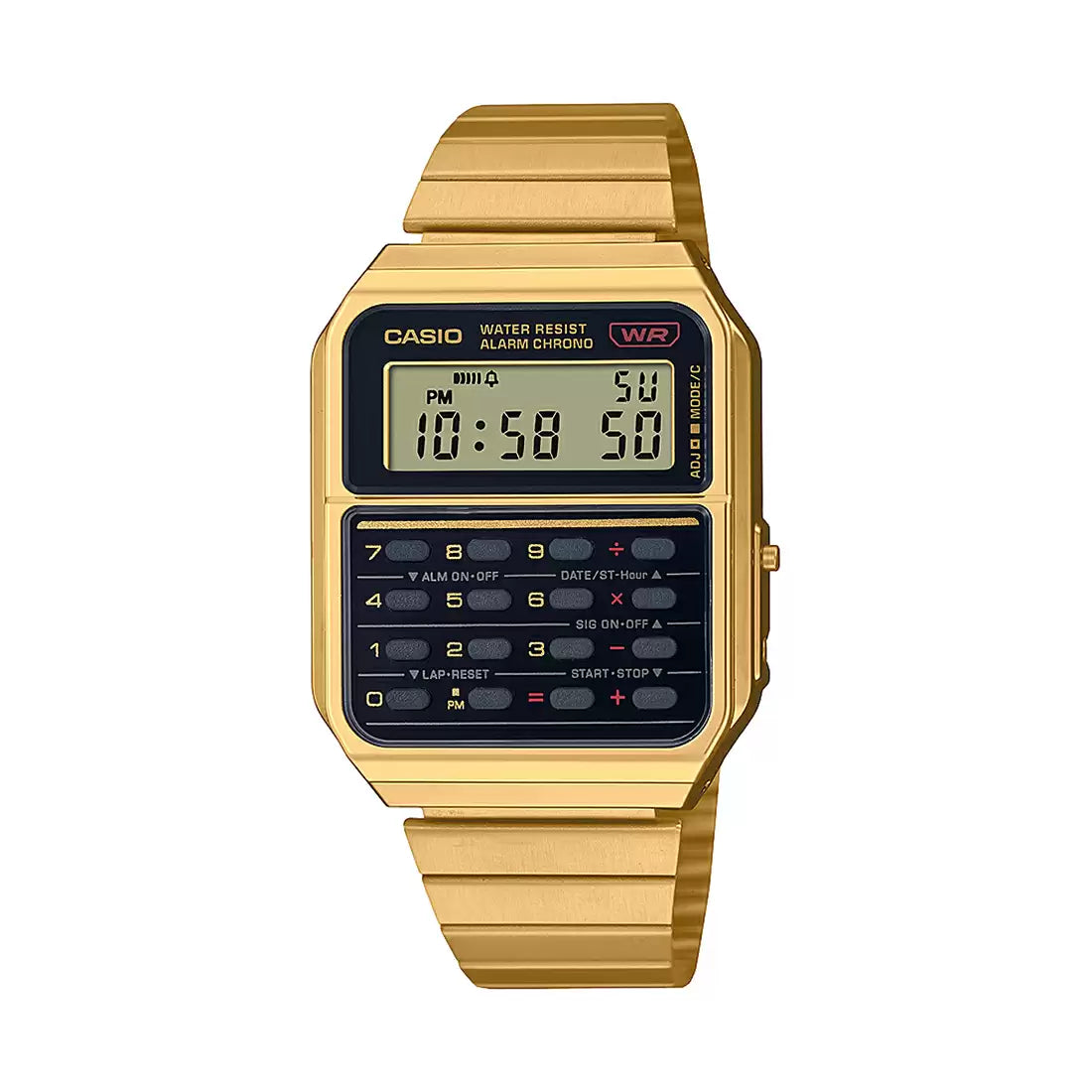 Casio VINTAGE COLLECTION CA-500WEG-1ADF - C011 Gold Vintage Unisex Watch CASIO