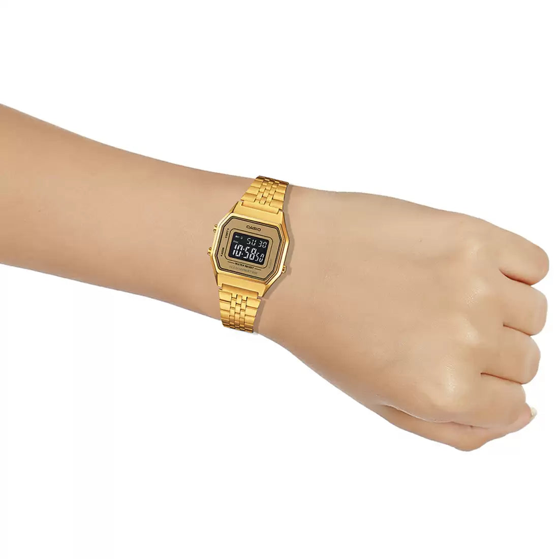 Casio VINTAGE COLLECTION LA680WGA-9BDF - D127 Gold Digital - Women's Watch CASIO