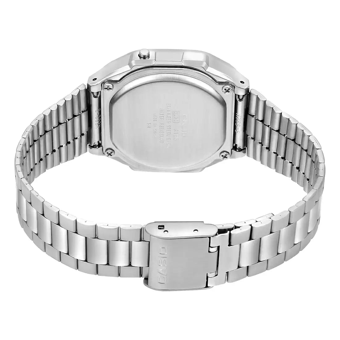Casio VINTAGE COLLECTION A168WA-1WDF - D131 Silver Digital - Unisex Watch CASIO