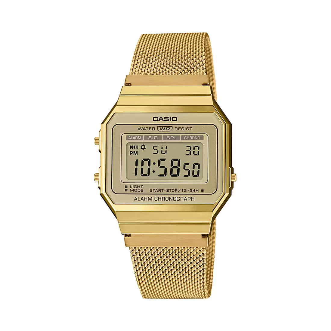 Casio VINTAGE COLLECTION A700WMG-9ADF - D171 Gold Digital - Unisex Watch CASIO