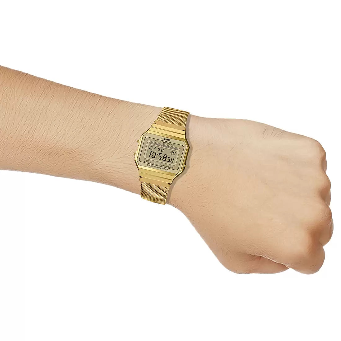 Casio VINTAGE COLLECTION A700WMG-9ADF - D171 Gold Digital - Unisex Watch CASIO