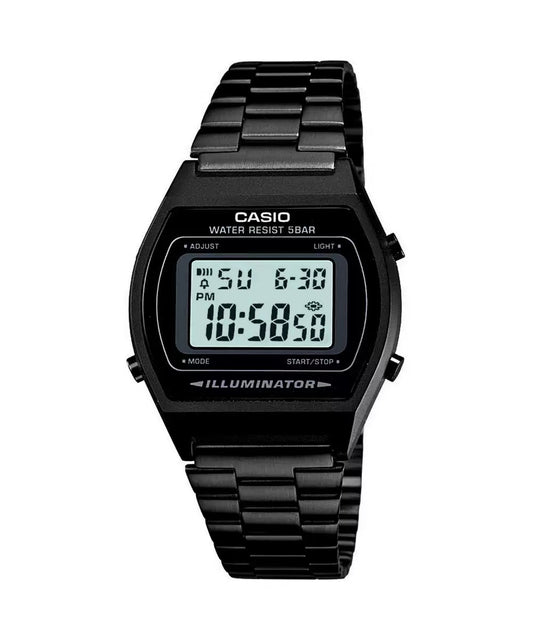 Casio VINTAGE COLLECTION B640WB-1ADF - D180 Black Digital - Unisex Watch CASIO