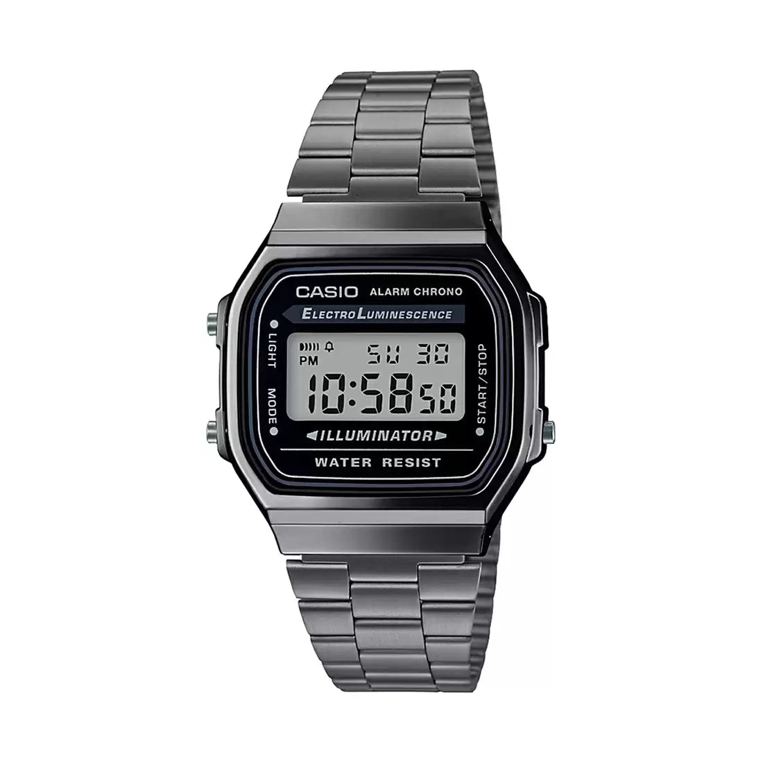 Casio VINTAGE COLLECTION A168WGG-1ADF - D181 Grey Digital - Unisex Watch CASIO