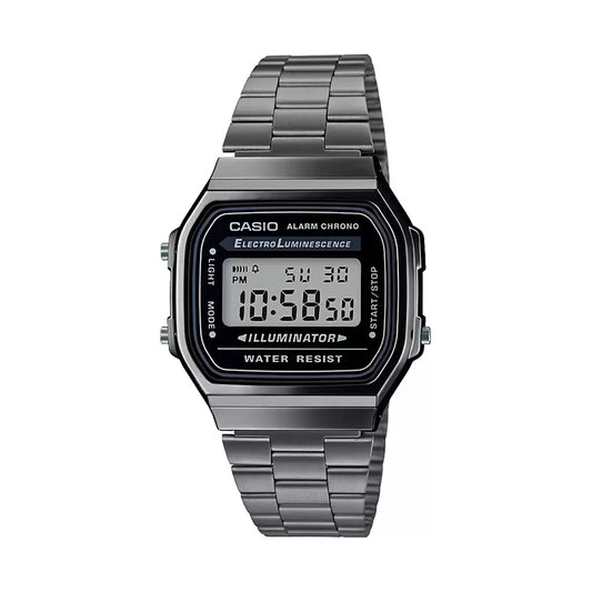 Casio VINTAGE COLLECTION A168WGG-1ADF - D181 Grey Digital - Unisex Watch CASIO