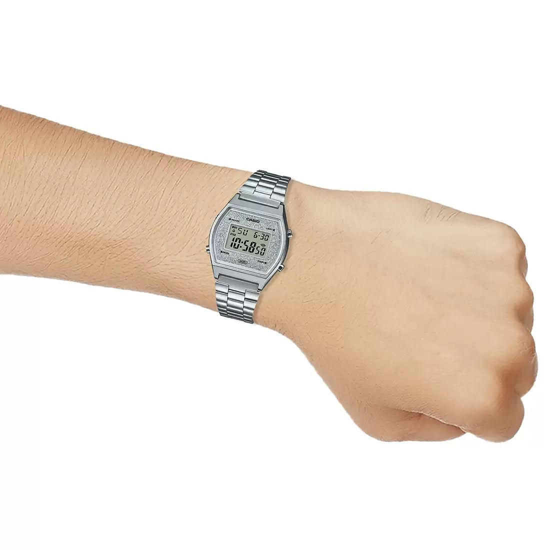 Casio VINTAGE COLLECTION B640WDG-7DF - D186 Silver Digital - Unisex Watch CASIO