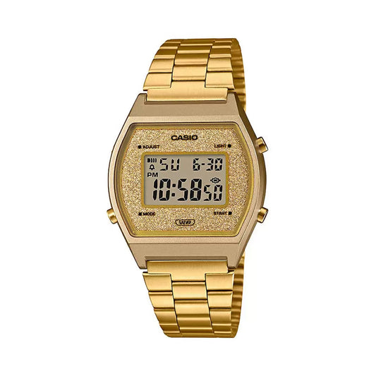 Casio VINTAGE COLLECTION B640WGG-9DF - D188 Gold Digital - Unisex Watch CASIO