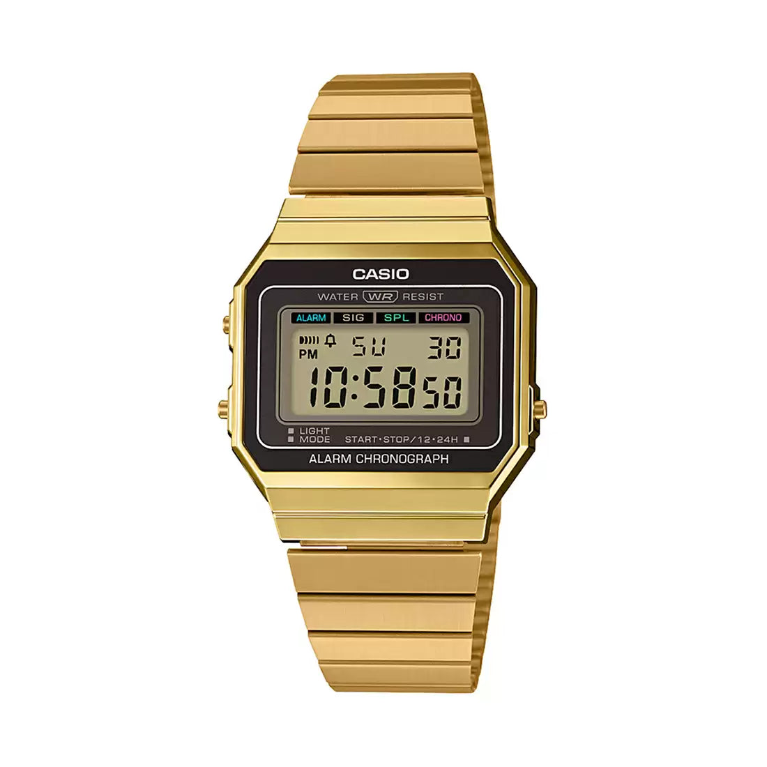 Casio VINTAGE COLLECTION A700WG-9ADF - D198 Gold Digital - Unisex Watch CASIO