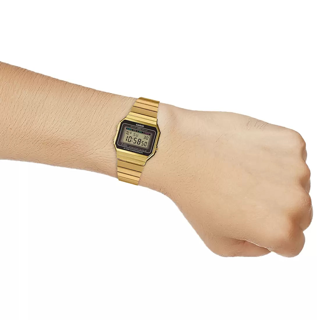 Casio VINTAGE COLLECTION A700WG-9ADF - D198 Gold Digital - Unisex Watch CASIO