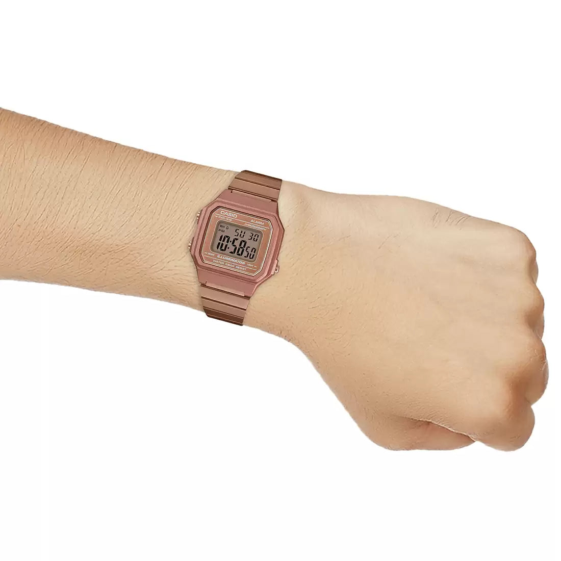 Casio VINTAGE COLLECTION B650WC-5ADF - D200 Rose Gold Digital - Unisex Watch CASIO