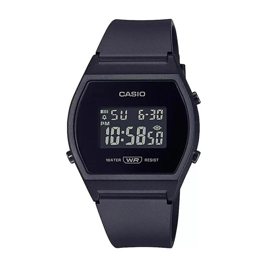 Casio VINTAGE COLLECTION LW-204-1BDF - D215 Black Digital - Women's Watch CASIO