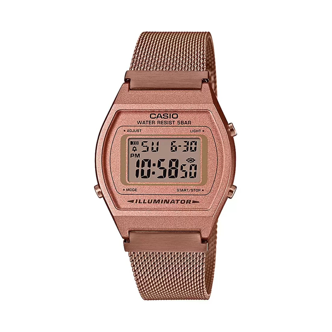 Casio VINTAGE COLLECTION B640WMR-5ADF - D216 Rose Gold Digital - Unisex Watch CASIO