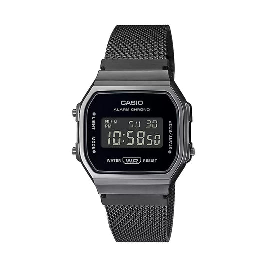 Casio VINTAGE COLLECTION A168WEMB-1BDF - D259 Grey Digital - Unisex Watch CASIO