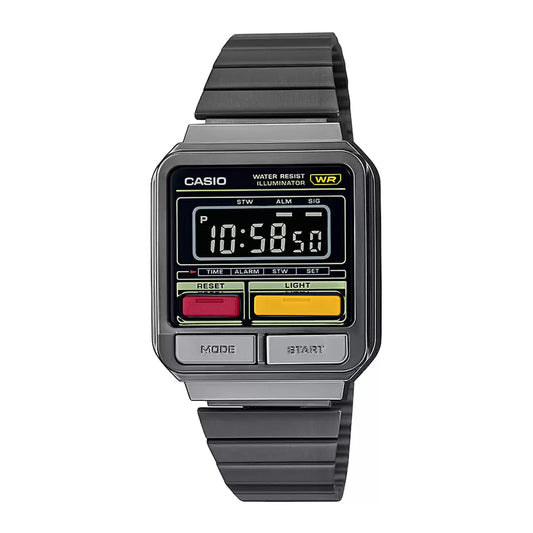 Casio VINTAGE COLLECTION A120WEGG-1BDF - D323 Black Digital Unisex Watch CASIO