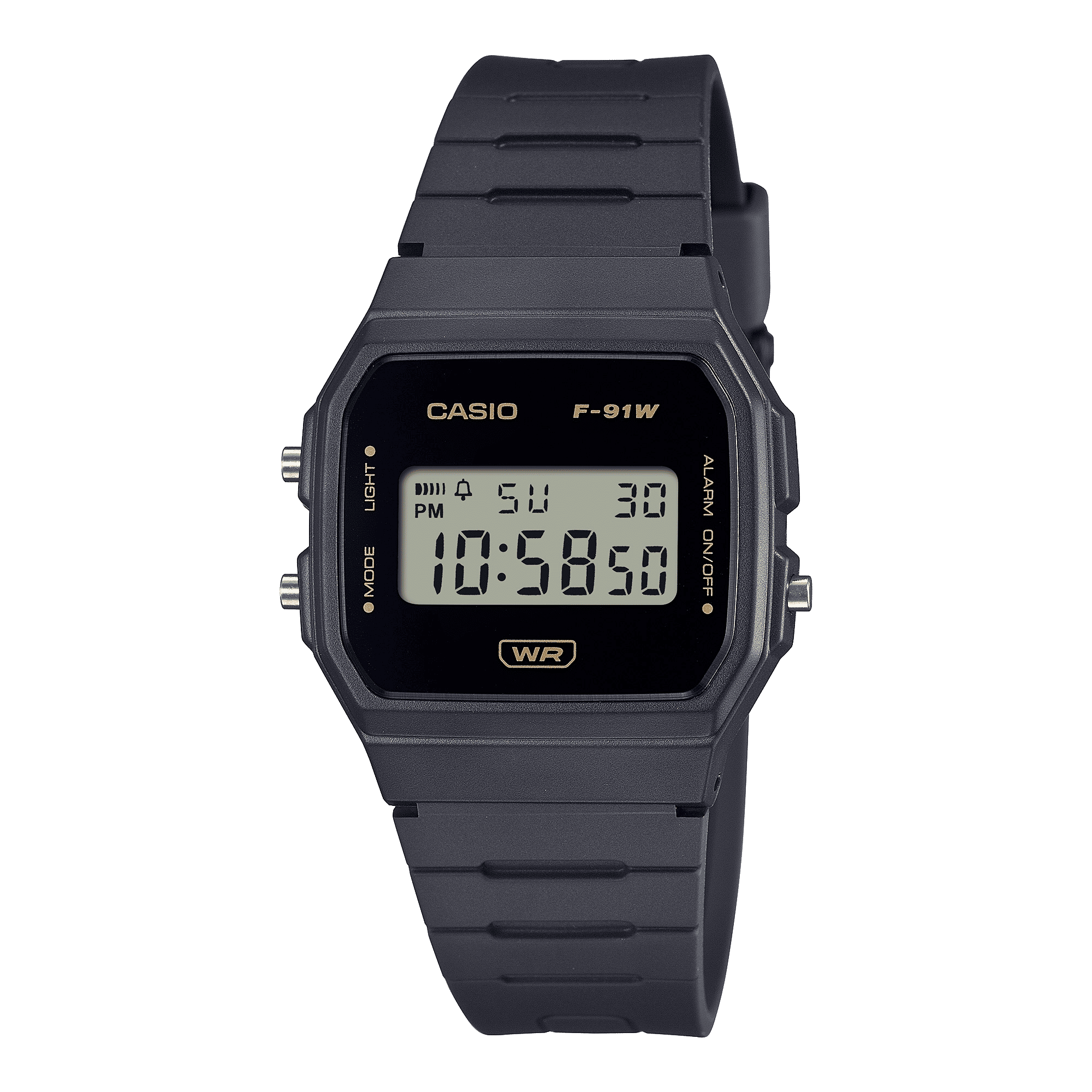 CASIO YOUTH F-91WB-8ADF GREY  DIGITAL DIAL GREY  BIO-BASED RESIN BAND D373
