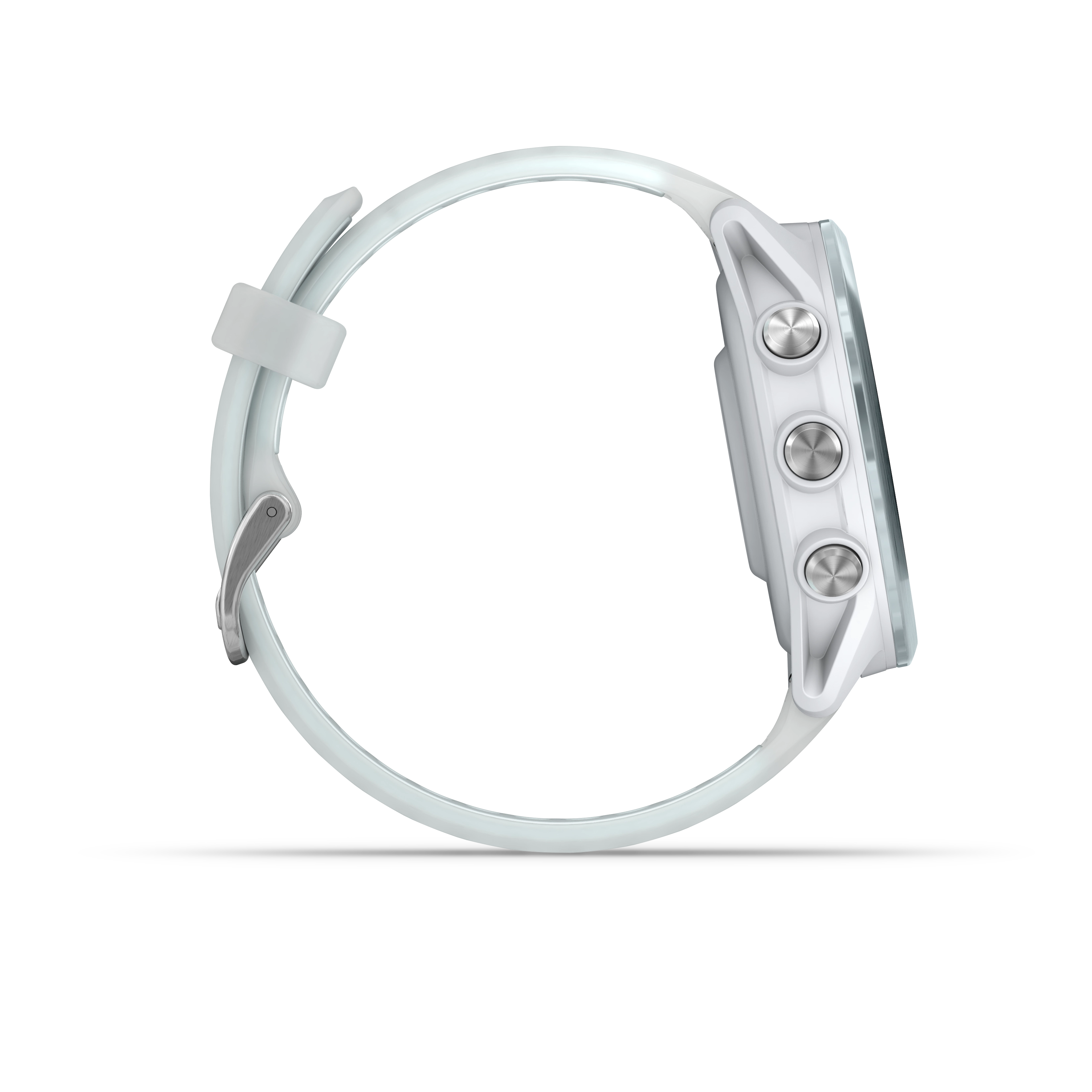 Garmin Forerunner® 570 - 42mm Cloud Blue Aluminium with Translucent Whitestone/Cloud Blue Band GARMIN