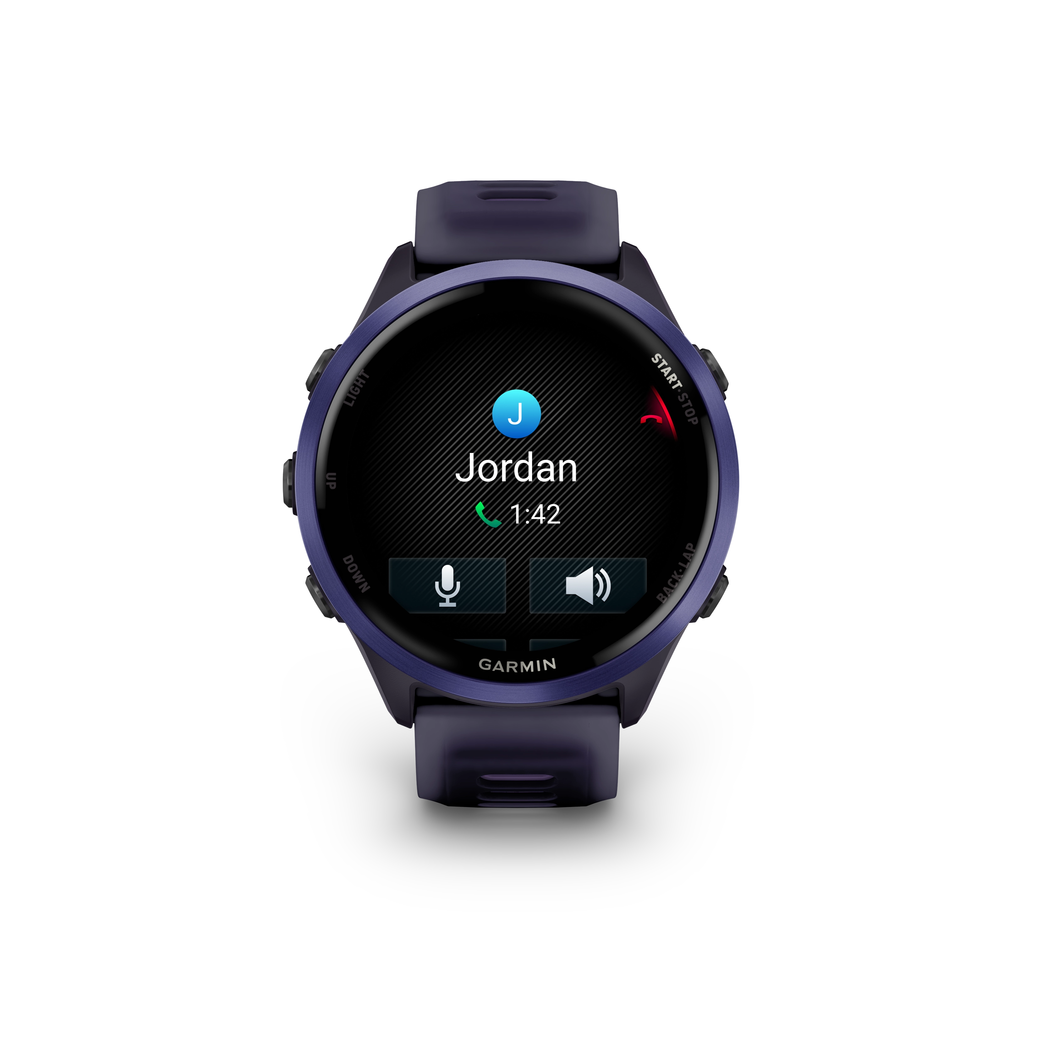 Garmin Forerunner® 570 - 47mm Indigo Aluminium with Translucent Imperial Purple/Indigo Band GARMIN