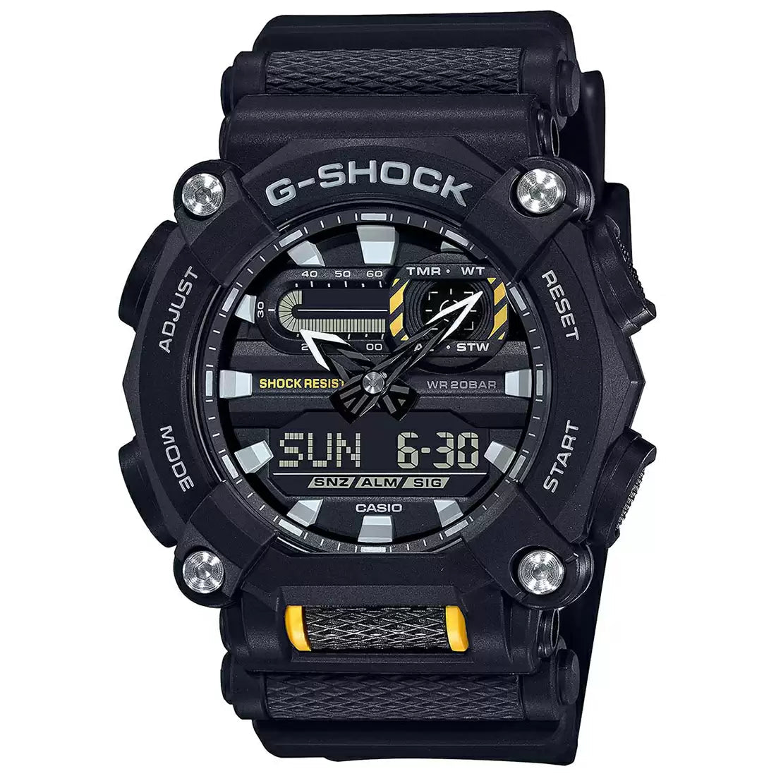 Casio G-SHOCK GA-900-1ADR - G1057 Black Analog-Digital - Men's Watch CASIO
