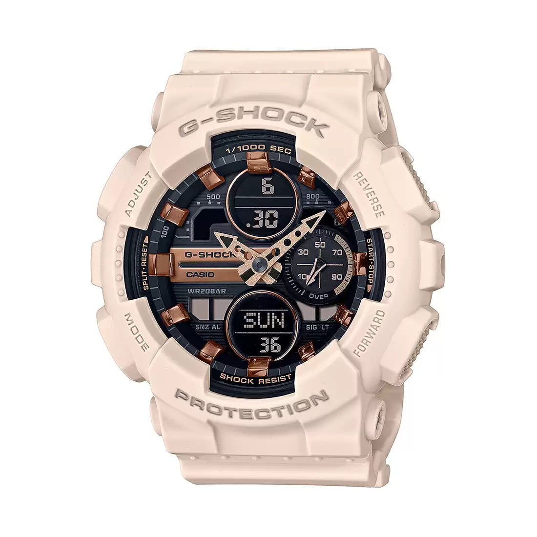 Casio G-SHOCK GMA-S140M-4ADR - G1061 Pink Analog-Digital - Women's Watch CASIO