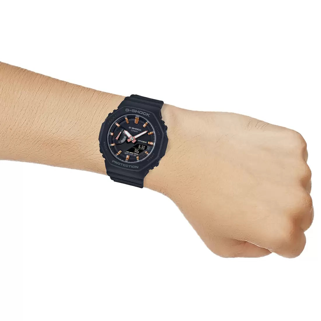 Casio G-SHOCK GMA-S2100-1ADR - G1107 Black Carbon Core Guard - Women's Watch CASIO