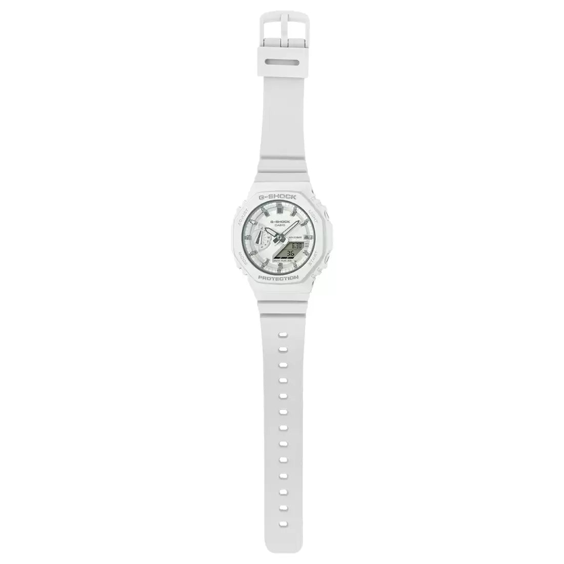 Casio  G-SHOCK GMA-S2100-7ADR - G1110  White Carbon Core Guard - Women's Watch CASIO