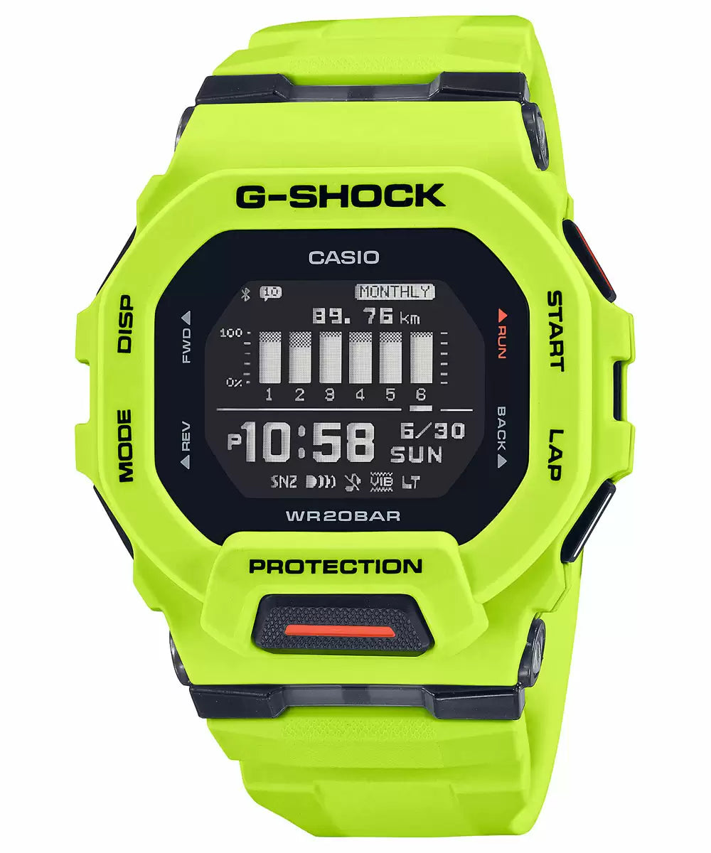 Casio G-SHOCK GBD-200-9DR - G1148 Green G-Squad Connect - Men's Watch CASIO
