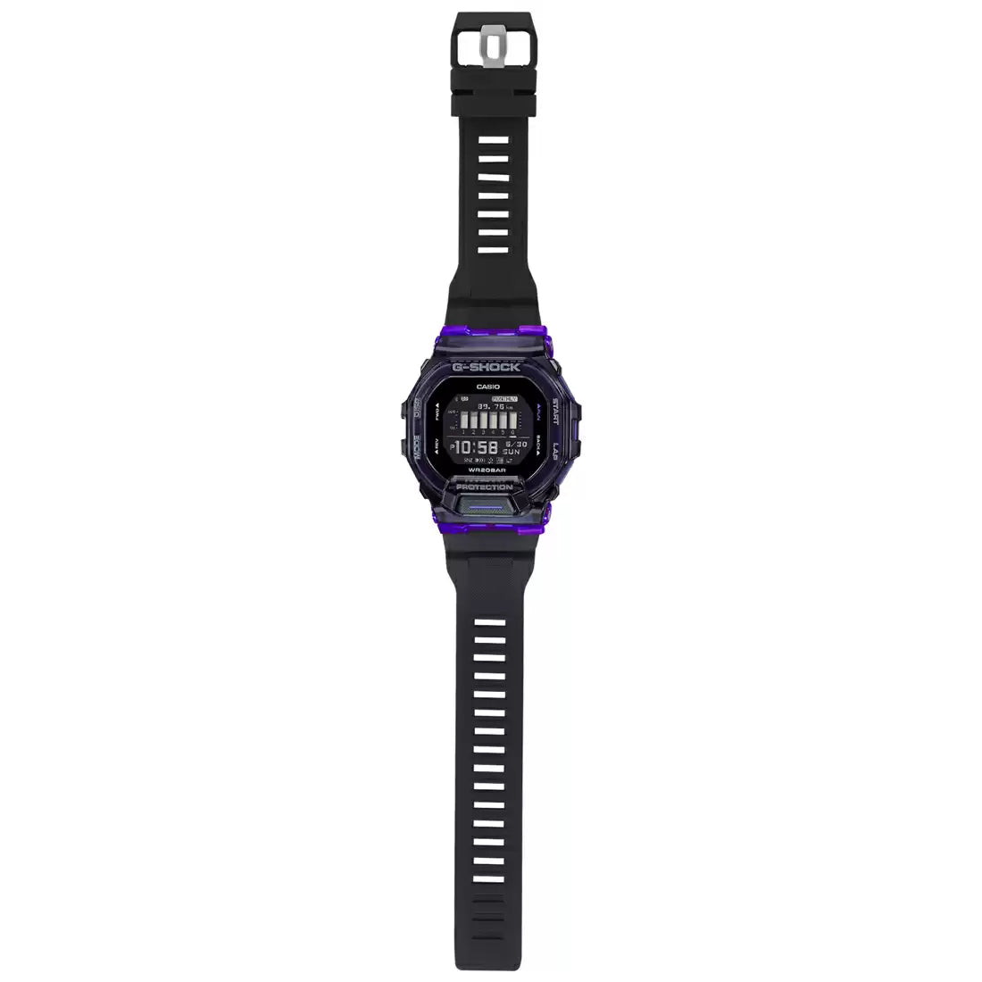 Casio G-SHOCK GBD-200SM-1A6DR - G1196 Black G-Squad Connect - Men's Watch CASIO
