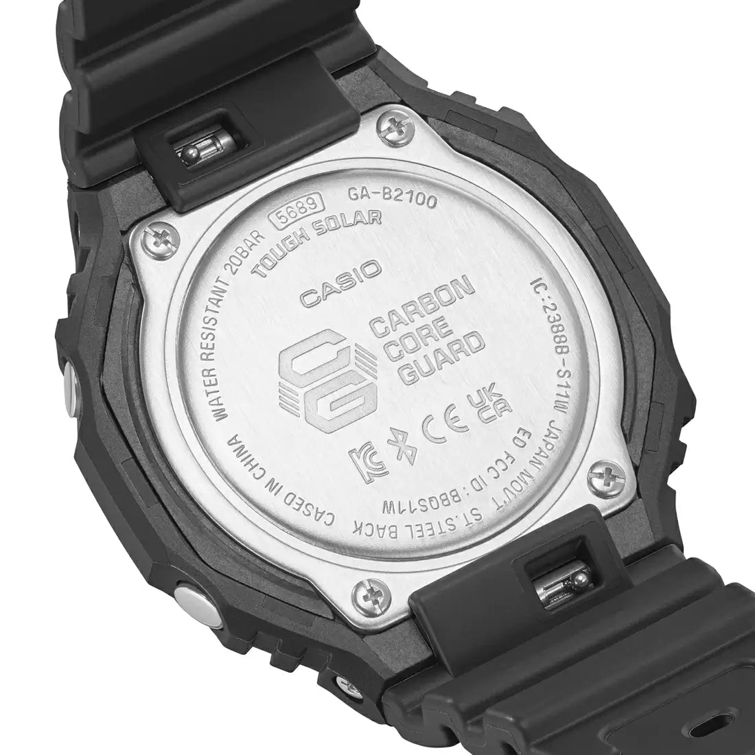 Casio G-SHOCK GA-B2100-1ADR - G1241 Bluetooth Connect Men's Watch CASIO