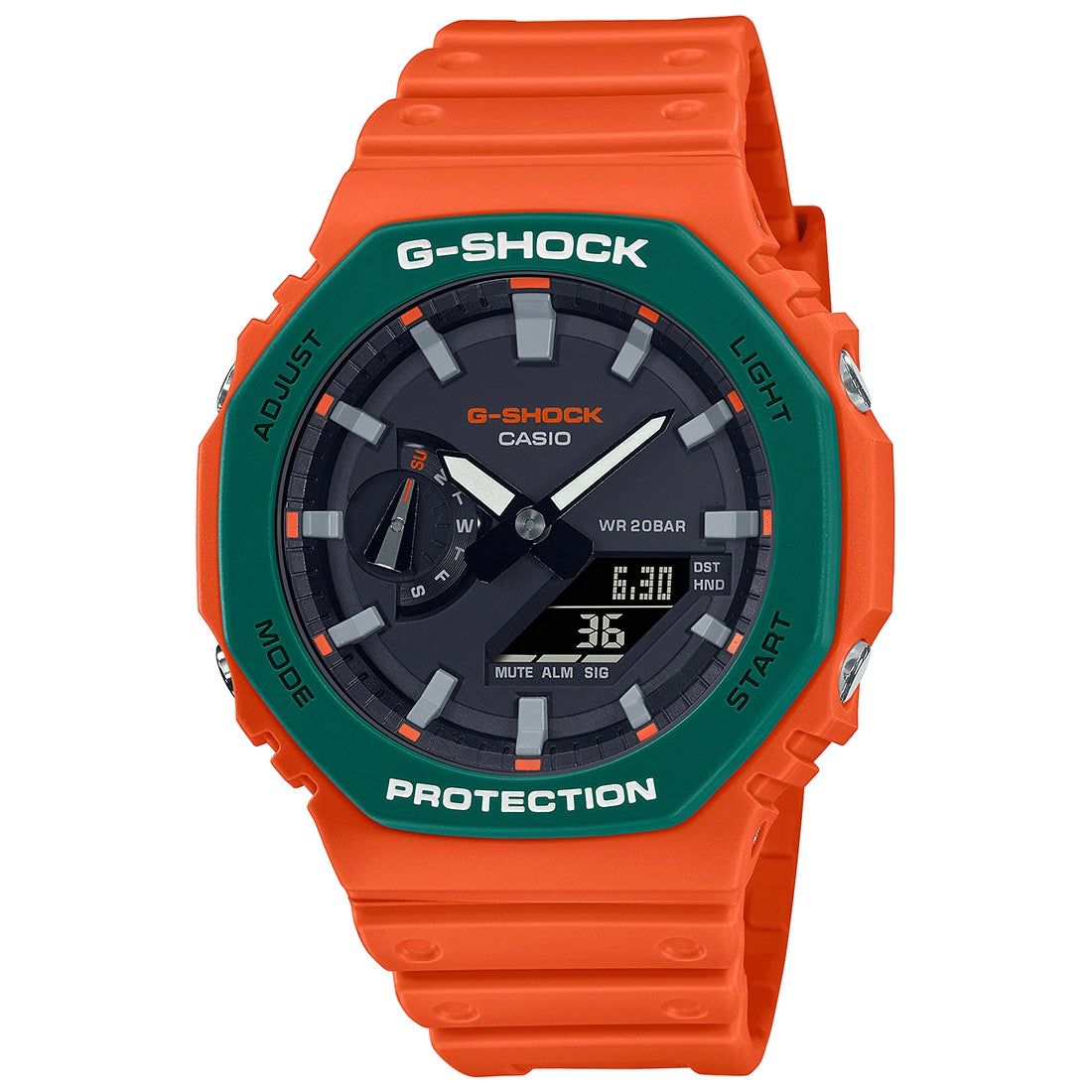 Casio G-SHOCK GA-2110SC-4ADR - G1299 Orange CCG Men's Watch CASIO