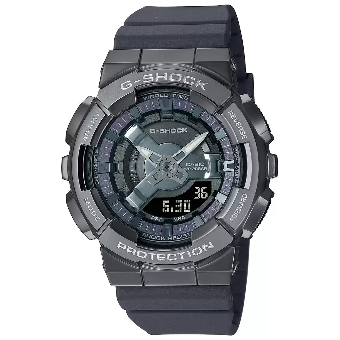 Casio G1317 G-SHOCK GM-S110B-8ADR - G1317 Gray Combination Women's Watch CASIO