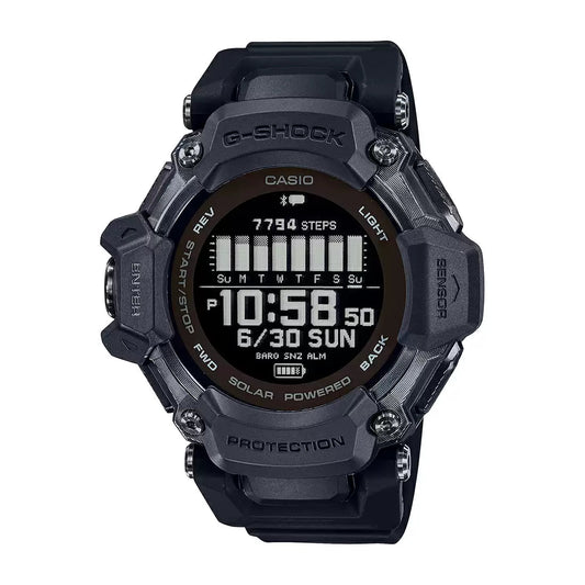 Casio G-SHOCK GBD-H2000-1BDR - G1382 Black G-Squad Men's Watch CASIO