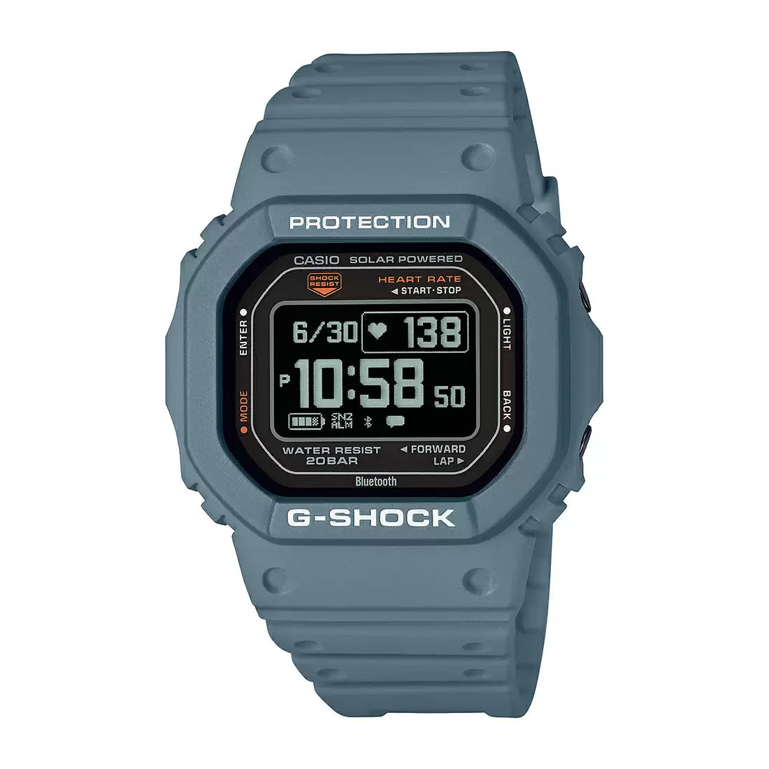Casio G-SHOCK DW-H5600-2DR - G1404 Black G-Squad Men's Watch CASIO