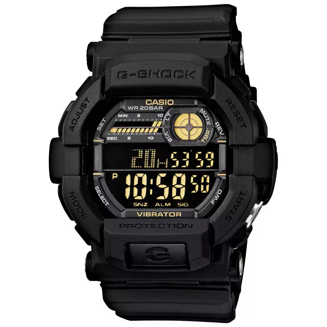 Casio G-SHOCK GD-350-1BDR - G441 Black Digital - Men's Watch CASIO