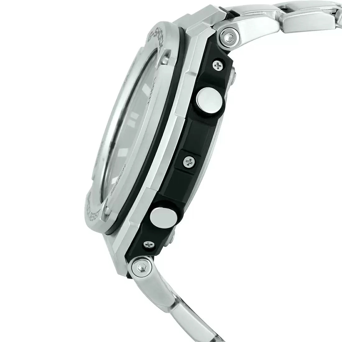 Casio G-SHOCK GST-S110D-1ADR - G604 Silver G-Steel - Men's Watch CASIO