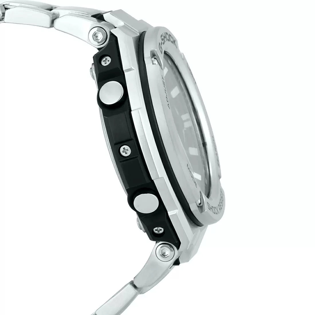 Casio G-SHOCK GST-S110D-1ADR - G604 Silver G-Steel - Men's Watch CASIO