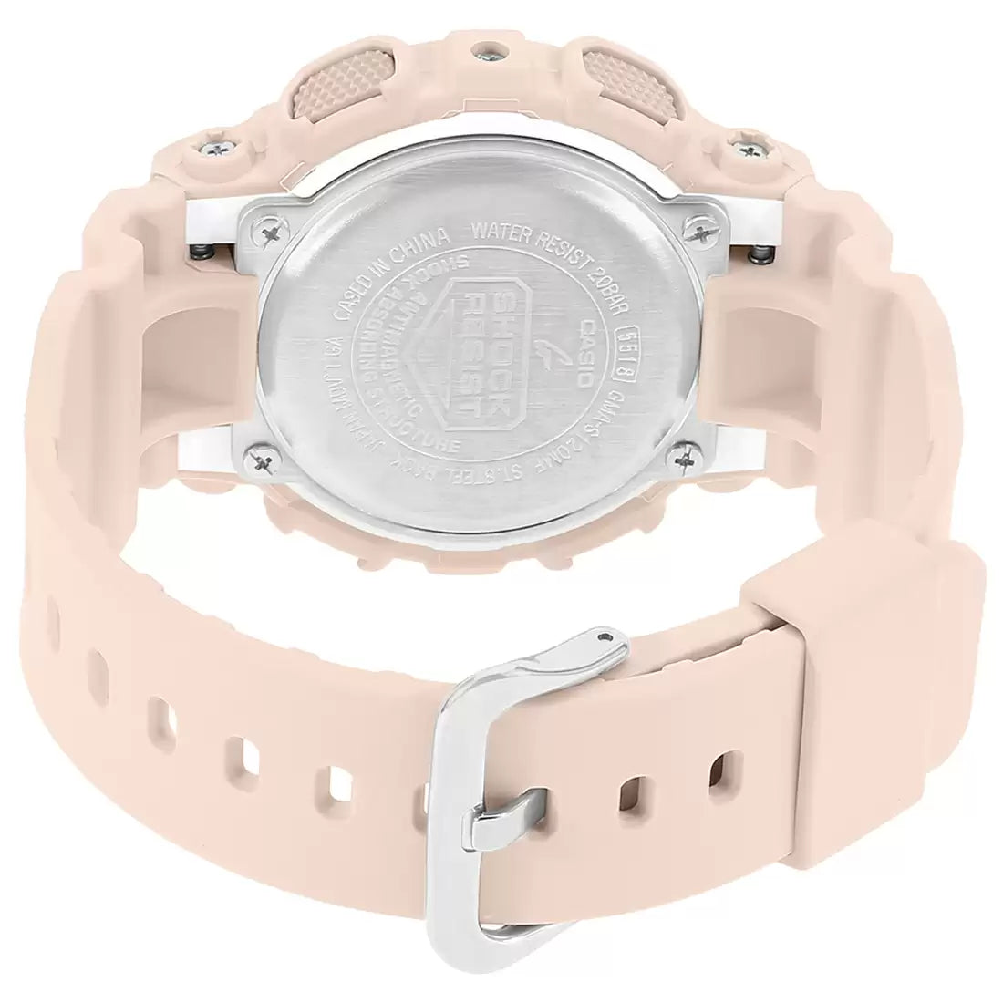 Casio G-SHOCK GMA-S120MF-4ADR - G732 Pink Analog-Digital - Women's Watch CASIO