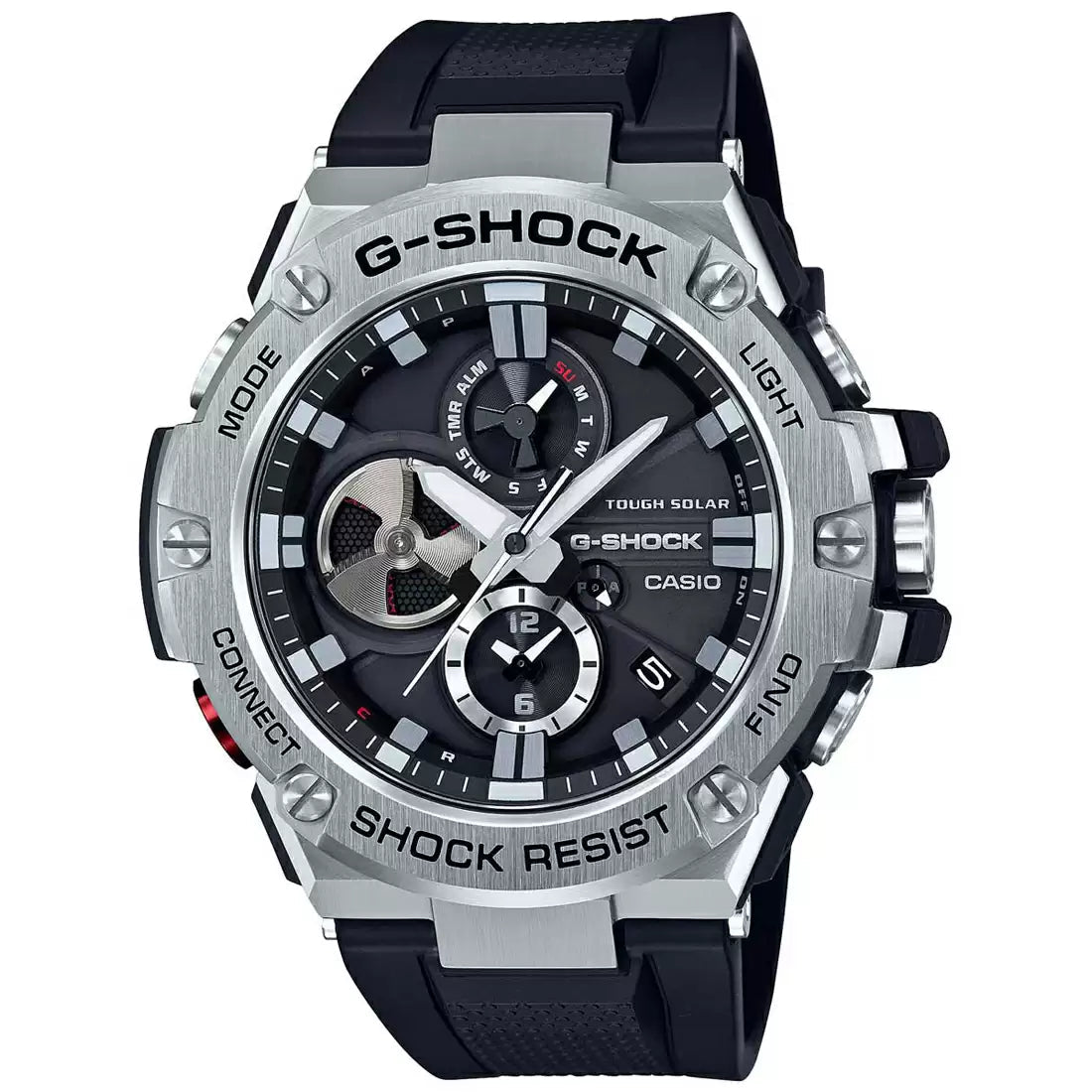 Casio G-SHOCK GST-B100-1ADR - G789 Black G-Steel - Men's Watch CASIO