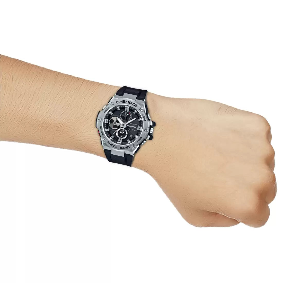 Casio G-SHOCK GST-B100-1ADR - G789 Black G-Steel - Men's Watch CASIO