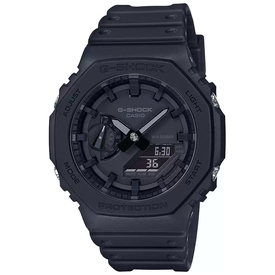 Casio G-SHOCK GA-2100-1A1DR - G987 Black Carbon Core Guard - Men's Watch CASIO