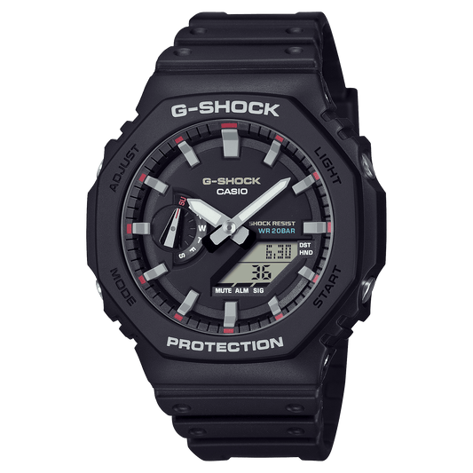 CASIO G-SHOCK GA-2100RL-1ADR BLACK ANALOG-DIGITAL DIAL BLACK BIO-BASED RESIN BAND G1686
