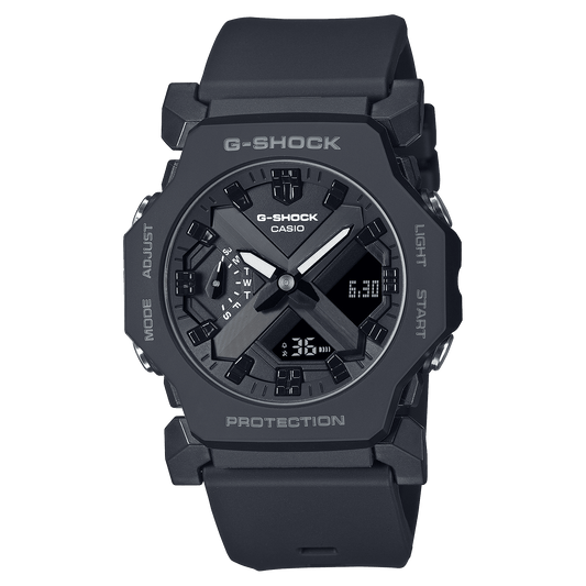 CASIO G-SHOCK GA-2300-1ADR BLACK ANA-DIGI DIAL BLACK RESIN STRAP MEN'S WATCH G1551
